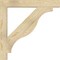Ekena Millwork Funston Block Rough Sawn Bracket, Douglas Fir, 4"W x 34"D x 34"H BKT04X34X34FST05RDF - alternate 3